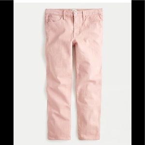 J.Crew, Vintage Straight Jean Blush Dyed Denim 28